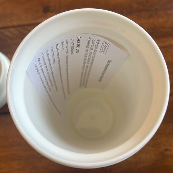 Kate Spade Gold Dots thermal Mug 16 oz - Picture 4 of 4